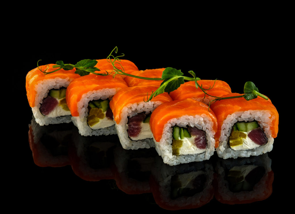 Rene Jet Food delivers sushi at 33 degrees